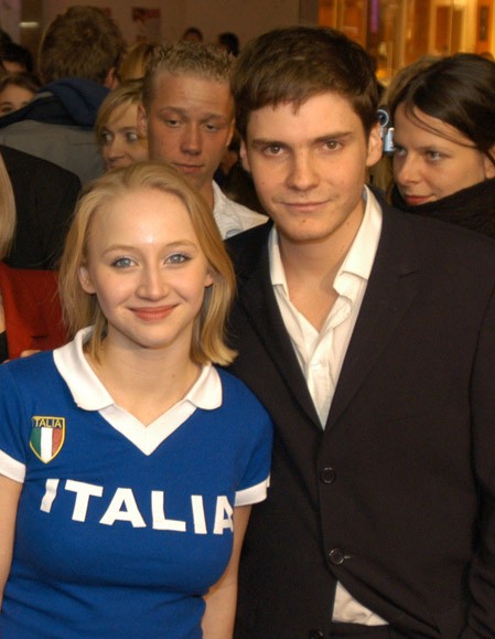 Daniel Brühl i aktorka Anna Maria Mühe