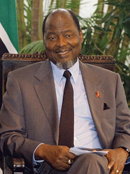 Joaquim Chissano jako prezydent Mozambiku