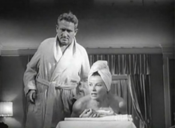 Spencer Tracy i Katharine Hepburn w "Żebrze Adama"