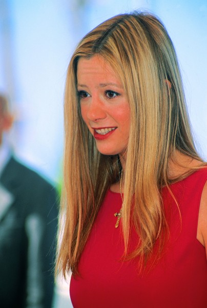 Mira Sorvino w Cannes w 2000 r