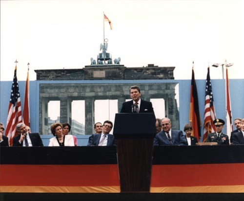 Prezydent Reagan w Berlinie