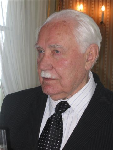 Ryszard Kaczorowski w Warszawie, 28 marca 2007 r.