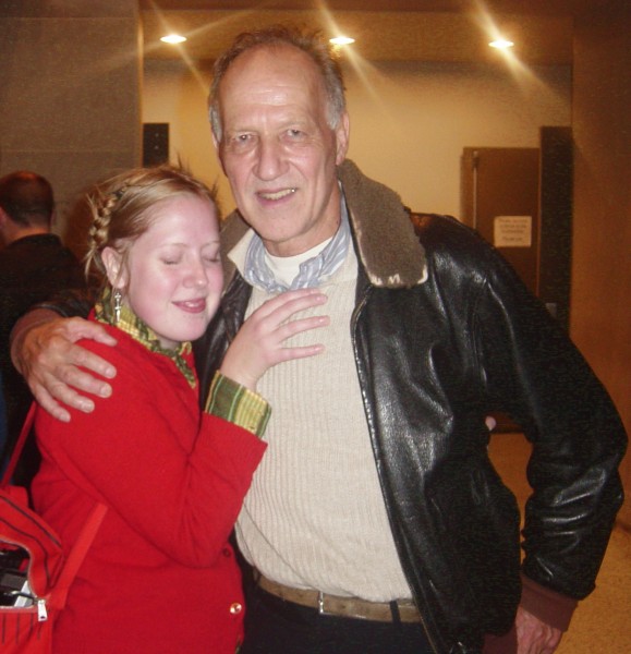 Werner Herzog z fanką, Seattle, 10 listopada 2005