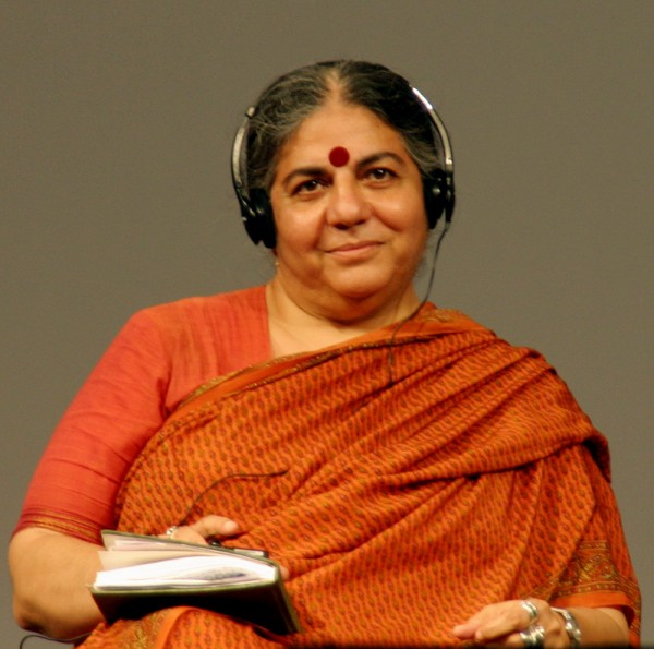 Vandana Shiva w 2007 w Kolonii, Niemcy