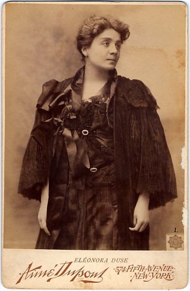 Eleonora Duse. Nowy Jork, 1896