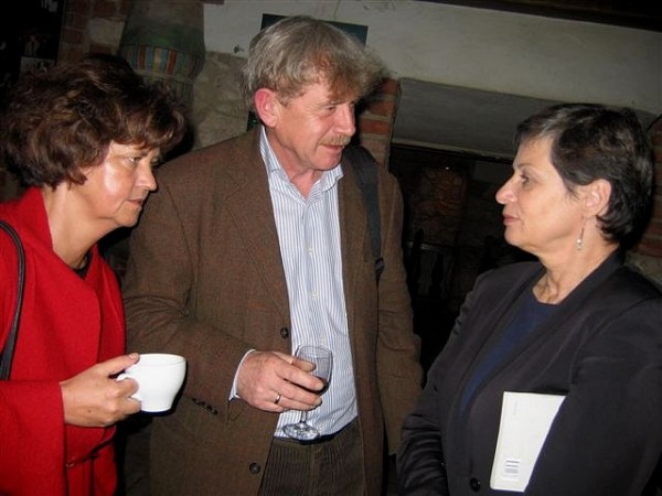 Elżbieta i Bogdan Toszowie, Barbara Toruńczyk, Kraków, 26 października 2007 r.