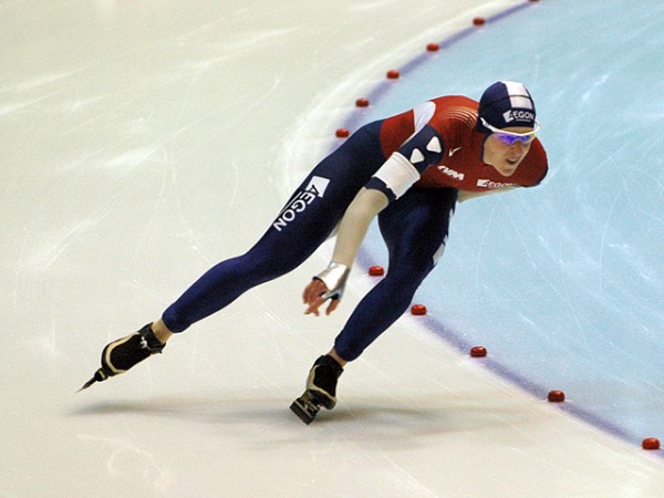 Ireen Wüst podczas Mistrzostw Świata w Heerenveen, 2007