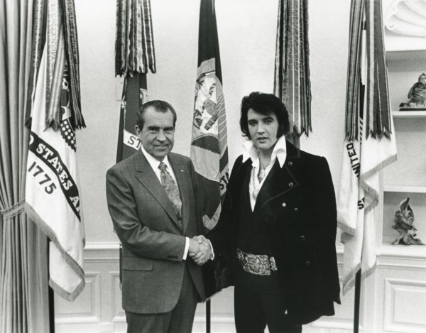 Prezydent USA Richard Nixon i Elvis Presley; Biały Dom rok 1970