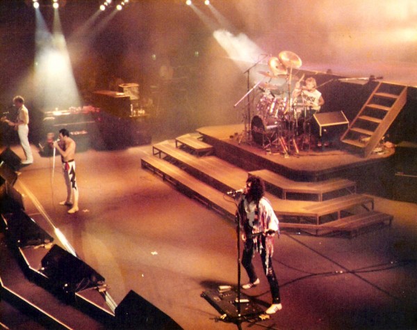 Koncert Queen we Frankfurcie, 1984 r.