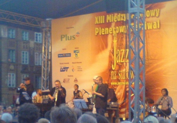 Michał Urbaniak (skrzypce) na XIII festiwalu "Jazz na Starówce" (2007)