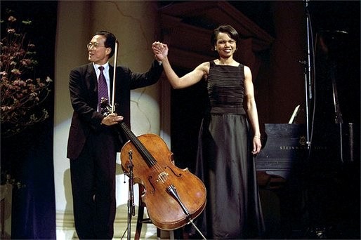 Yo-Yo Ma i Condoleezza Rice