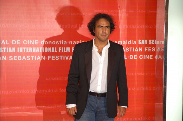 Alejandro González Iñárritu podczas Festwialu Filmowego w San Sebastian w 2006 roku