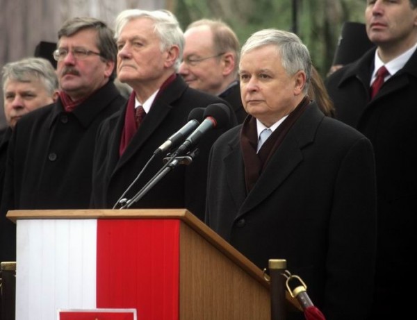 Bronisław Komorowski podczas obchodów Święta Niepodległości, 2007