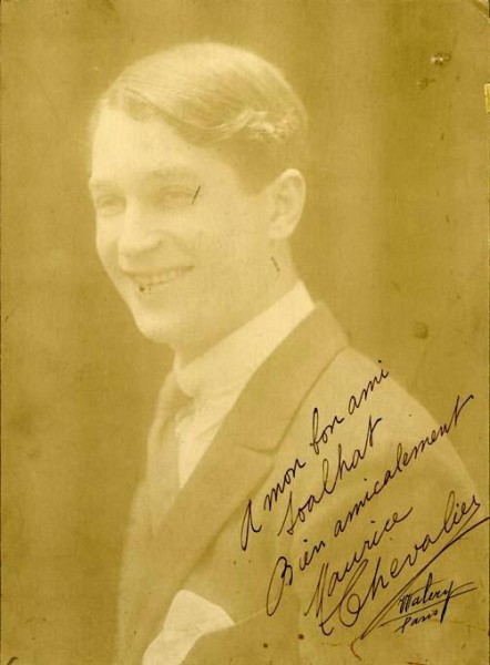 Maurice Chevalier, ca.1920