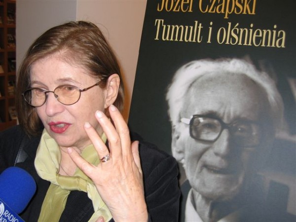 Krystyna Zachwatowicz mówi o Józefie Czapskim, Międzynarodowe Targi Książki, Warszawa, 21 maja 2005 r.