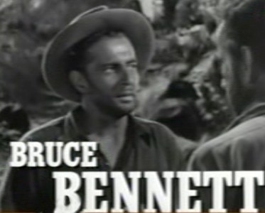 Bruce Bennett w filmie Skarb Sierra Madre (1948).