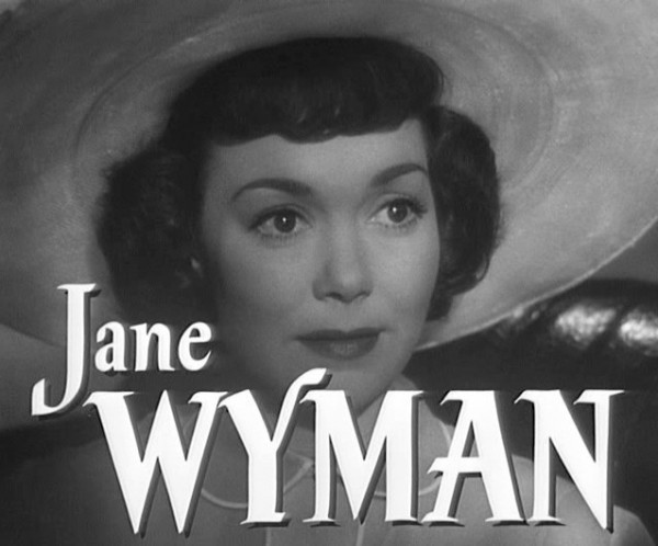 Jane Wyman w filmie Trema.